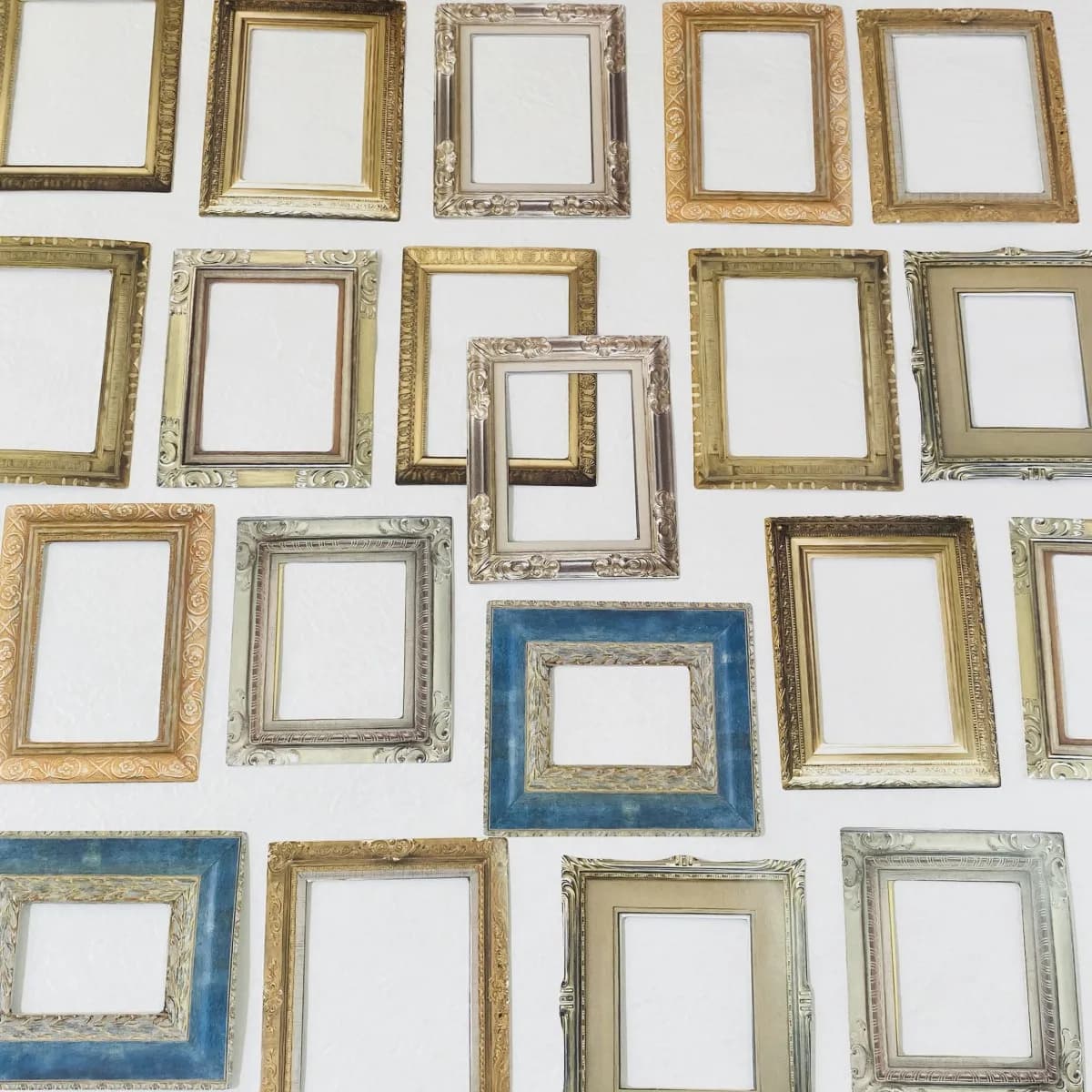 Journamm 20 Pezzi Adesivi Vintage con Cornice di Carta, Set di Adesivi per Collage, Decorazione per Diari e Album Fai-da-Te