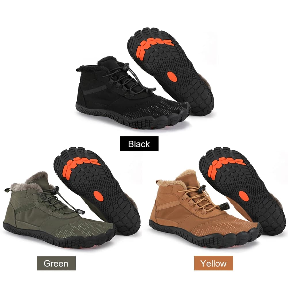 Women's Boots Winter Boots Hot Outdoor Work Shoes Anti-slip Men's Snow Boots Ankle Shoes for Trekking Climbing Work