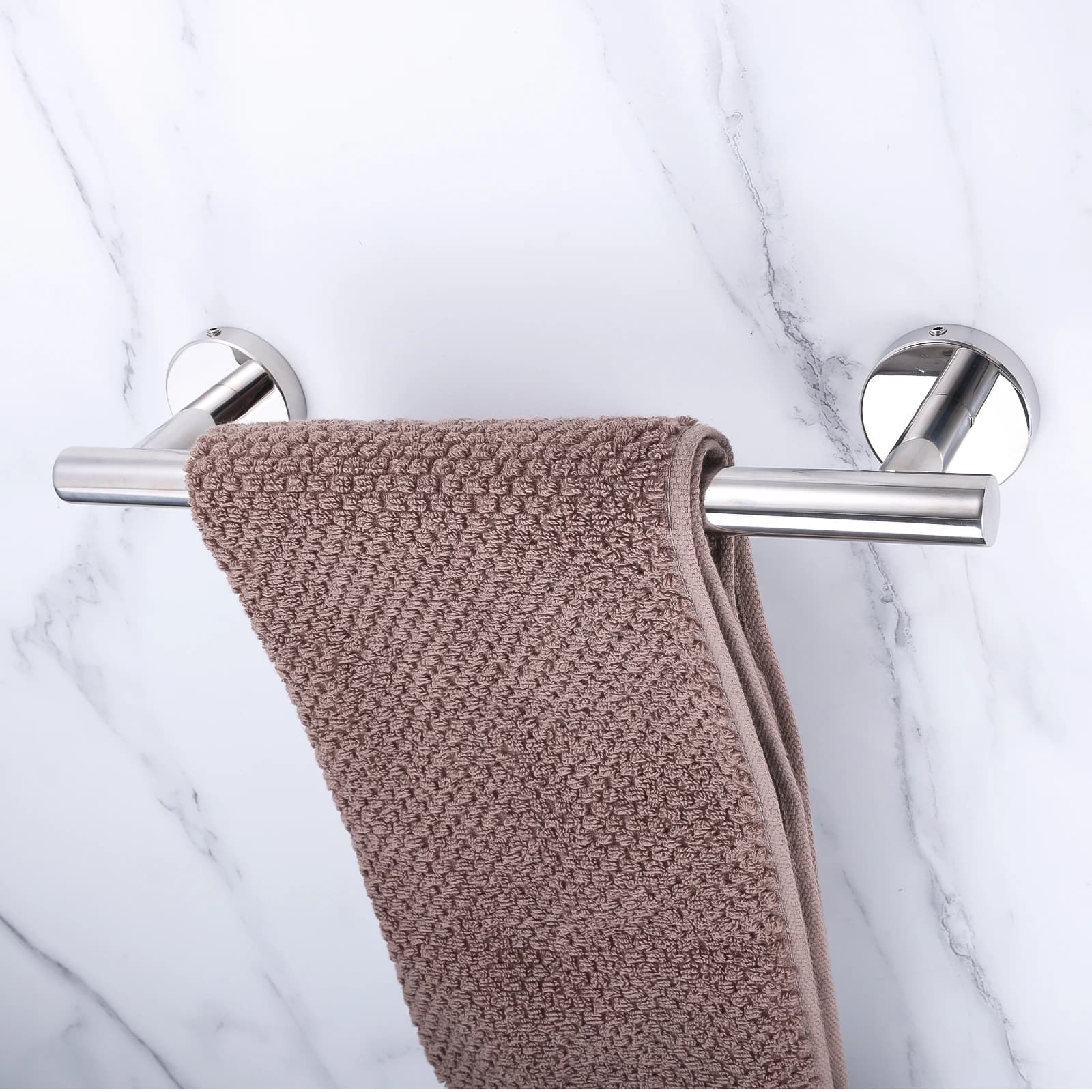 30 cm/40 cm Towel rack Single bar Shower towels Rod support Stainless steel towel 304 Clothes rack Bathroom accessories