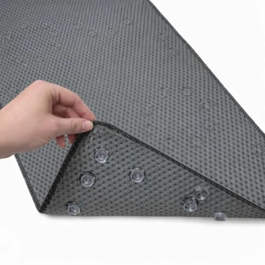 Bathtub Mat Non Slip, Bath Mat for Tub Non Slip, Tub Mat Extra Large 36 x 17 in, Bathtub Mat with Suction Cups and Drain Holes,
