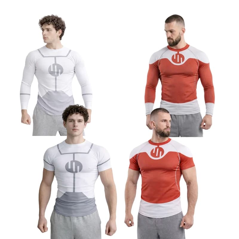 Invincible Cosplay Rash Guard Diving T Shirt BJJ RashGuard Long Short Sleeve MMA Clothing Men Women Viltrumite Gym Shirt Costume