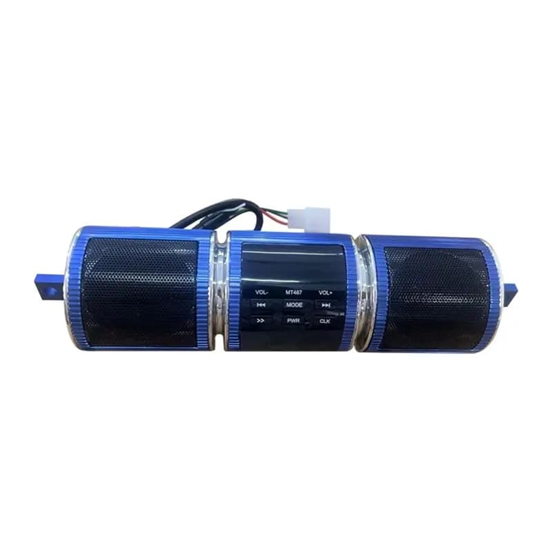 Leading-Edge-Altoparlante audio MP3 per moto Acqua Moto Stereo Radio FM AUX USB Scheda TF Altoparlante per moto Bluetooth MP3