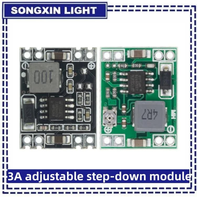 SAMIROB MP1584EN Ultra Small Size DC-DC Step-down Power Module Adjustable Step-down Module 3A Super LM2596 XM1584