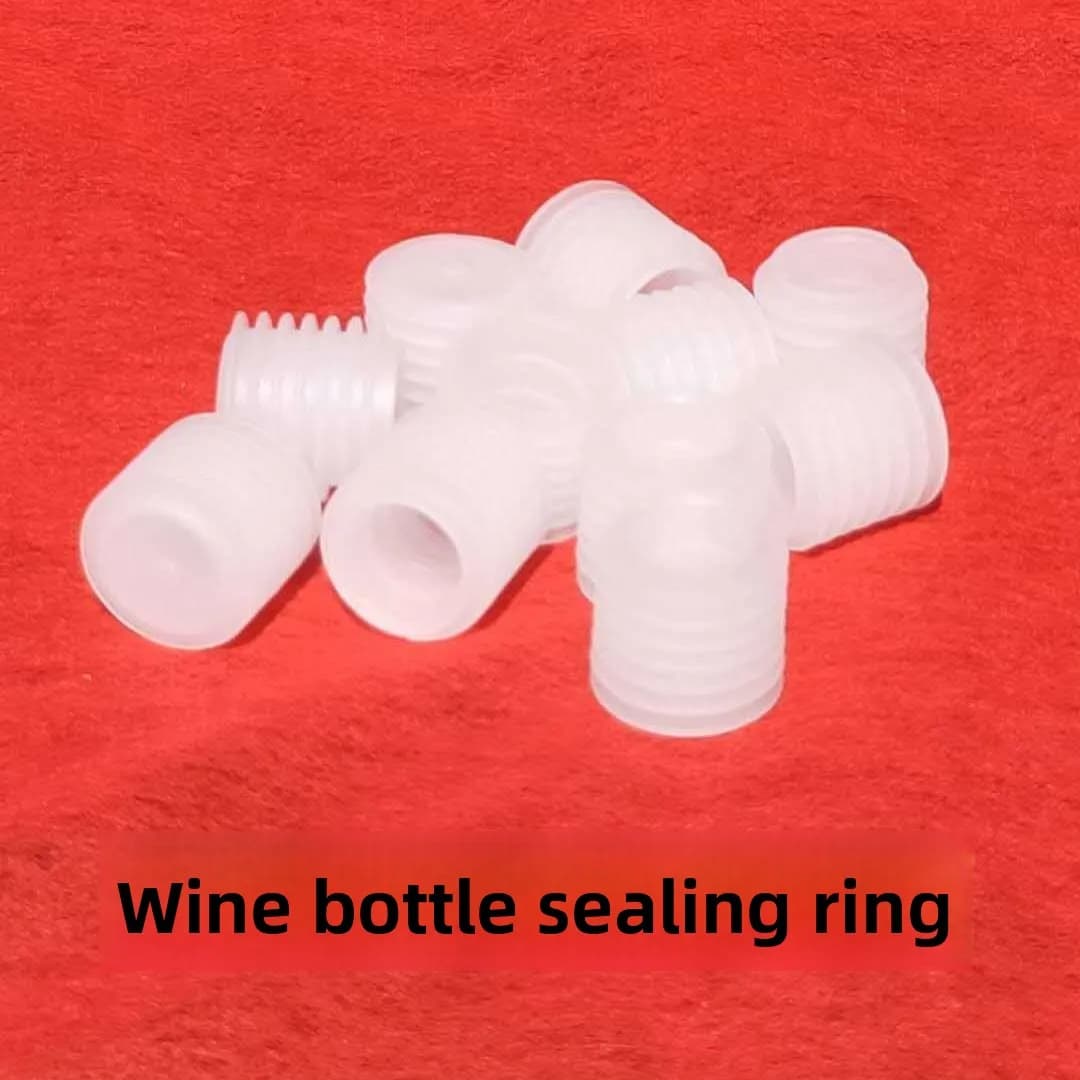 Tappo Interno Sigillante in Ceramica per Bottiglie di Vino, Tappo Interno Morbido e Rigido in Silicone e Plastica, Tappi Sigillanti in Plastica per Bottiglie di Vetro