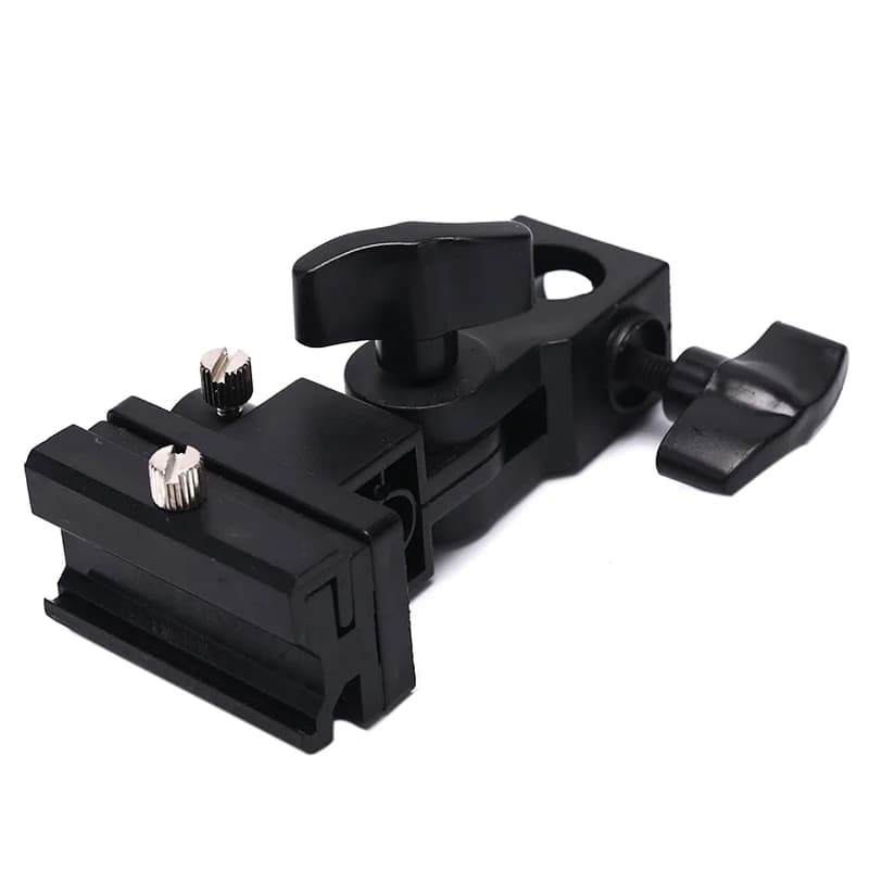 New New B-Type Flash Hot Shoe Bracket Tripod Umbrella Holder Light Stand Adapter