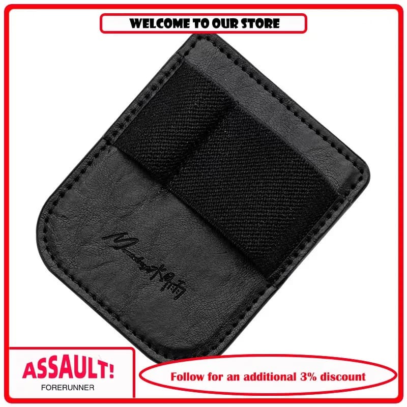 Amplificatore auricolare portatile miniaturizzato con clip magnetica posteriore e custodia in pelle per Hydrolysis 3