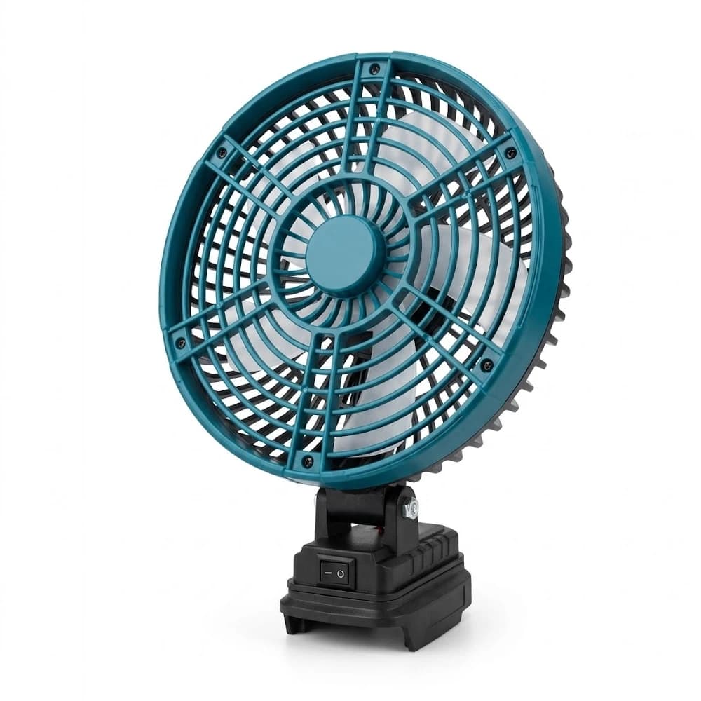 Brushless Camping Fan 8Inch Outdoor Wireless Desktop Portable With 2 USB for Makita/Milwaukee 18V Battery (No Battery)