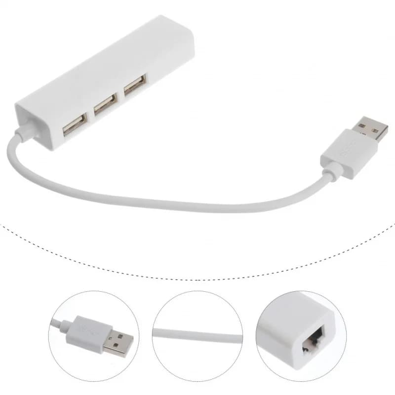 Dongle USB-C, Cavo di Rete, Docking Station, Hub Type-C, Convertitore per Computer