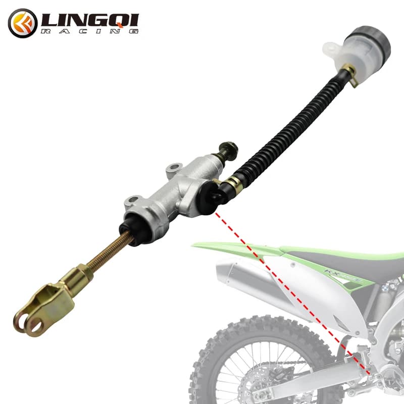 Strumenti per parti del motociclo Pompa della pompa della pompa del freno posteriore per ATV Dirt Bike Piede idraulico Refit Pompe dell'olio Accessori per motocross