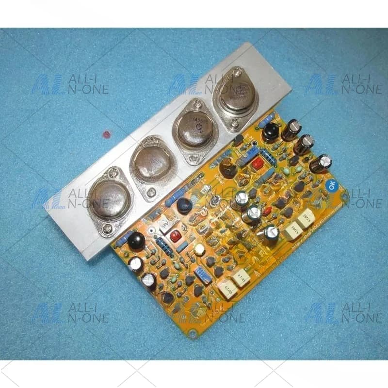 3AD55 Iron Horn Tube 20WX2 Non-Complementary Symmetrical OCL Board Discrete Component Power Amplifier