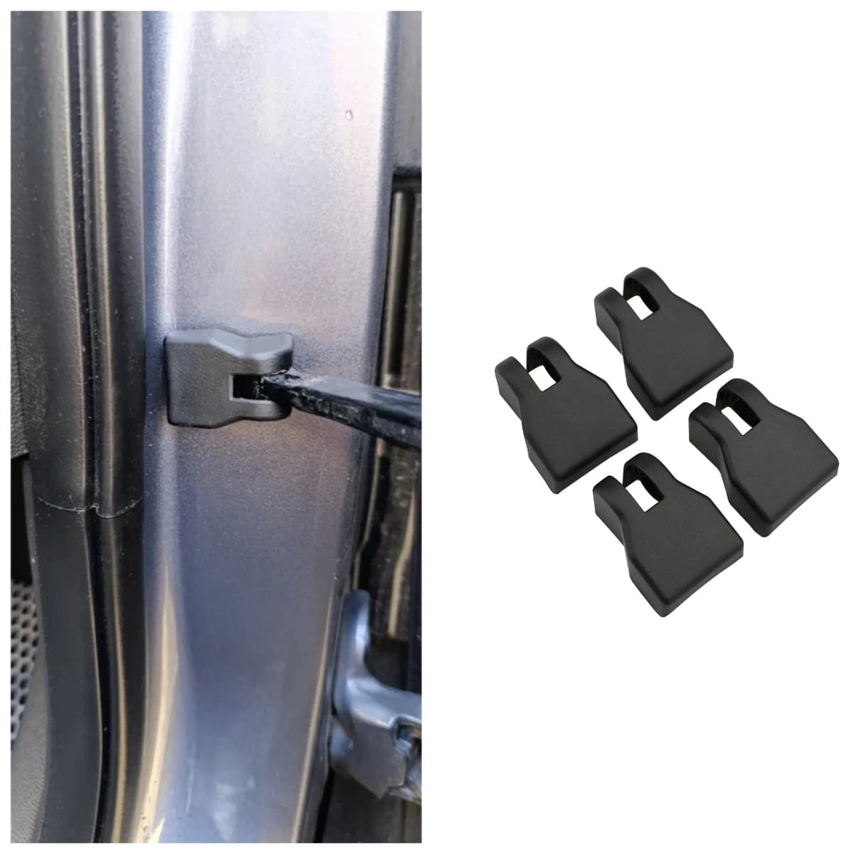 4 pezzi di protezione del fermaporta dell'auto copertura di protezione per Geely Emgrand EC7 EC7 RV EC8 per Hyundai Mistra IX25