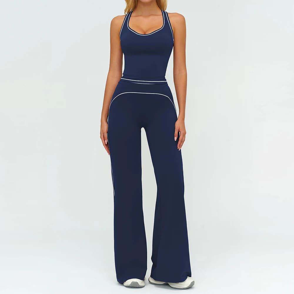 2 pezzi tuta fitness tuta da donna set da yoga abbigliamento sportivo abiti da allenamento reggiseno sportivo leggings a vita alta abbigliamento da palestra tuta sportiva