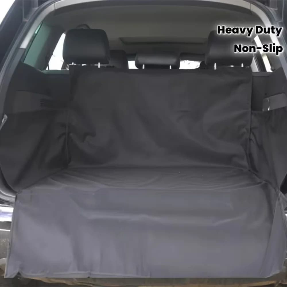 Tappetino per bagagliaio per auto Tappetino per animali domestici per carichi pesanti Vassoio per trasporto per cani antiscivolo Sedile posteriore Resistente ai graffi Fodera per bagagliaio per SUV Sedans Auto per animali domestici
