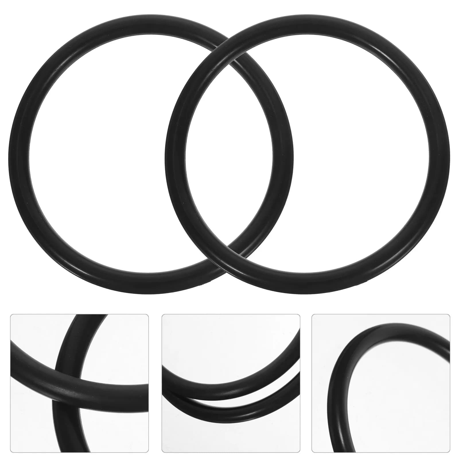 2Pcs Sound Bowl Rubber Rings Singing Bowl Cushion Mat Meditation Ring Protector for Tibetan Singing Bowls Meditation Ring