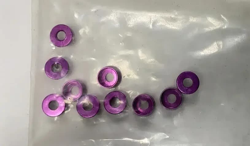 EK5-0451 0461 0460 Cannula in alluminio con vite CNC (8 pezzi) per ESKY Belt-cp honey bee king 2 3 RC elicottero elicottero 400-450