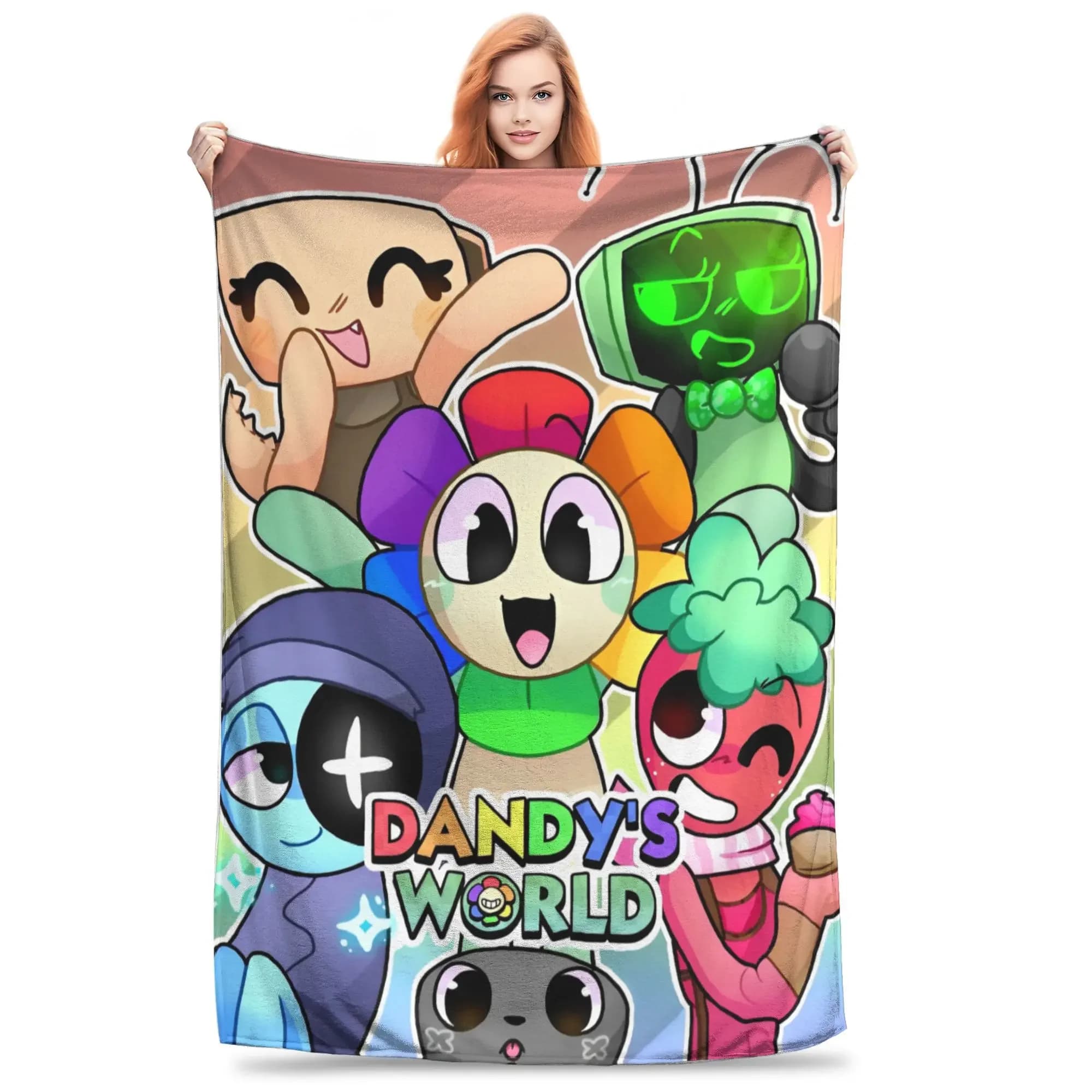 Coperta con stampa Dandys World per uomo e donna, calda e soffice coperta da letto x pollici, dimensioni multiple disponibili