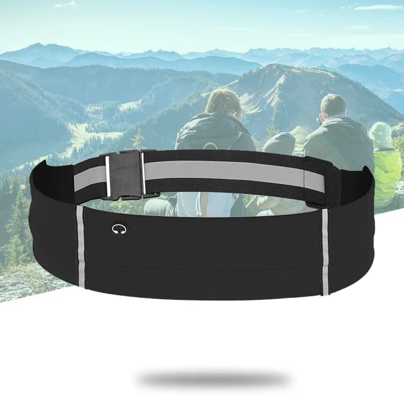 Invisible Running Bag Adjustable Waist Bag for Phone Elastic Waist Bag for Outdoor Sports Bag for Phone Fitness Yoga Waist Bag