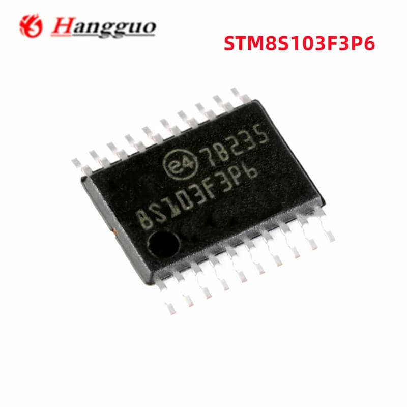 5PCS Originale STM8S003F3P6TR STM8S103F3P6 STM8L051F3P6 STM32F030F4P TSSOP-20 16MHz/8KB memoria flash/microcontrollore a 8 bit MCU