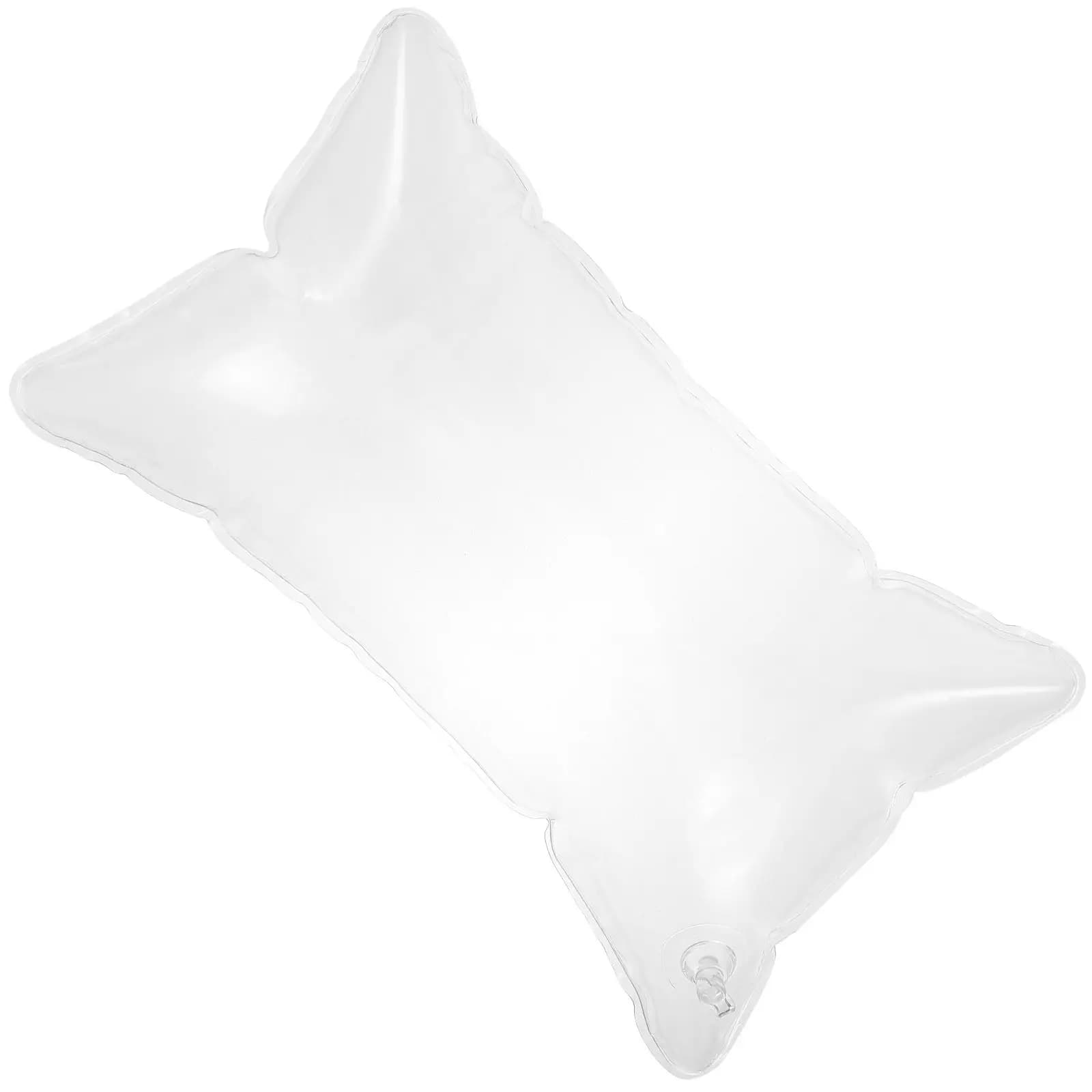 Cuscino Gonfiabile Trasparente per Campeggio, Altezza Regolabile, Cuscino Impermeabile per Esterni, Attrezzatura da Viaggio