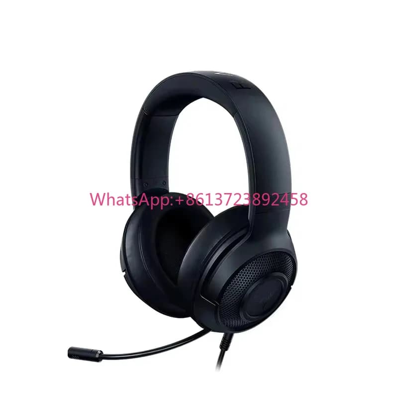 Cuffie Gaming Cablate Kraken X 7.1 con Audio Surround, Driver da 40mm, Microfono HD, Vocalismo Dinamico e ANC per Giocatori PC