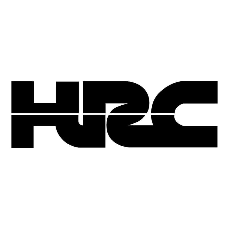 Fashion HRC Sign Car Sticker High Quality Motorcycle Decal Car Window Bumper Vinyl Sticker Car Styling Decorative Accessories