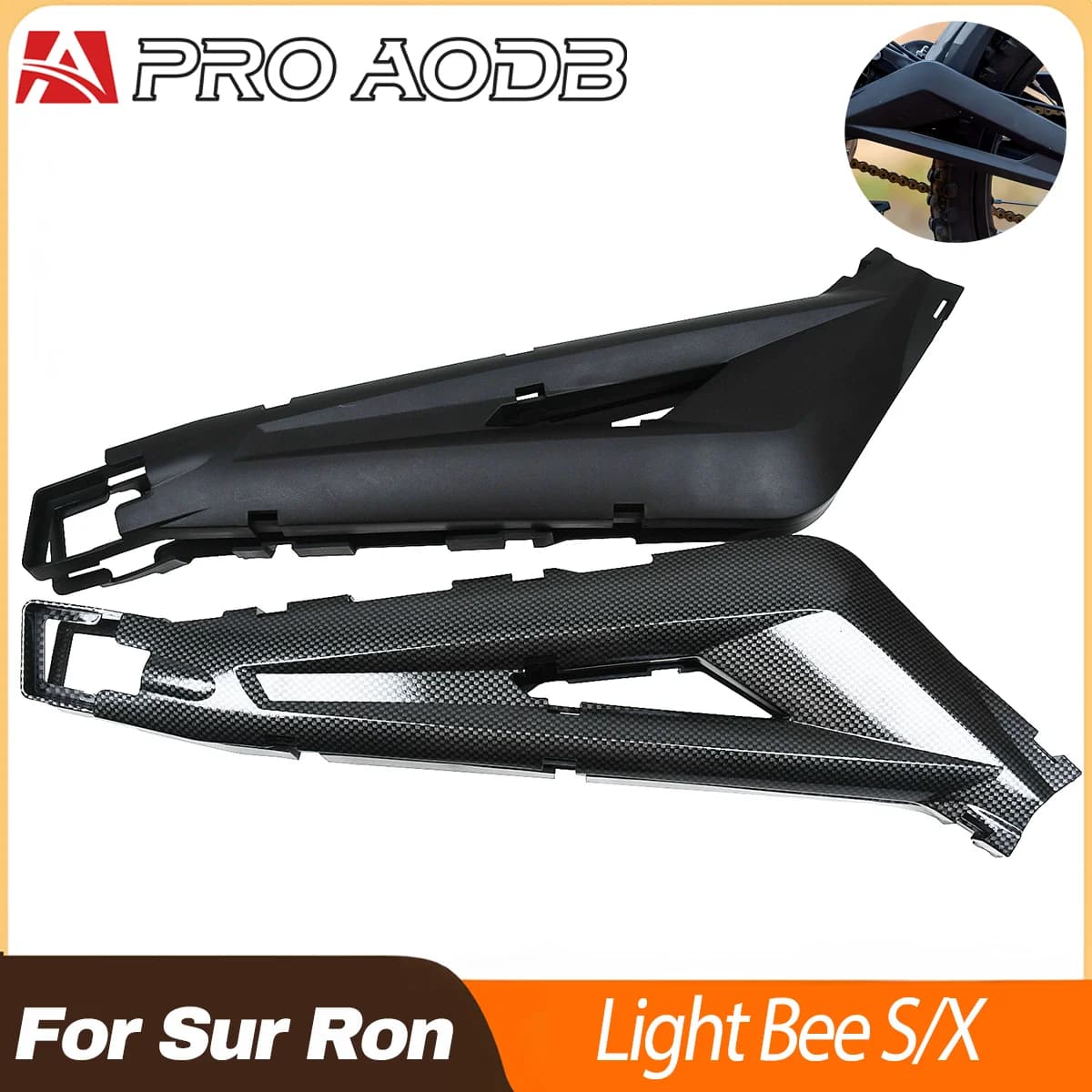 High quality Rear Swing Arm Protector Swingarm Guard Cover For Surron Light Bee S X Off‑Road Electric E‑Bike Motorcycle Parts