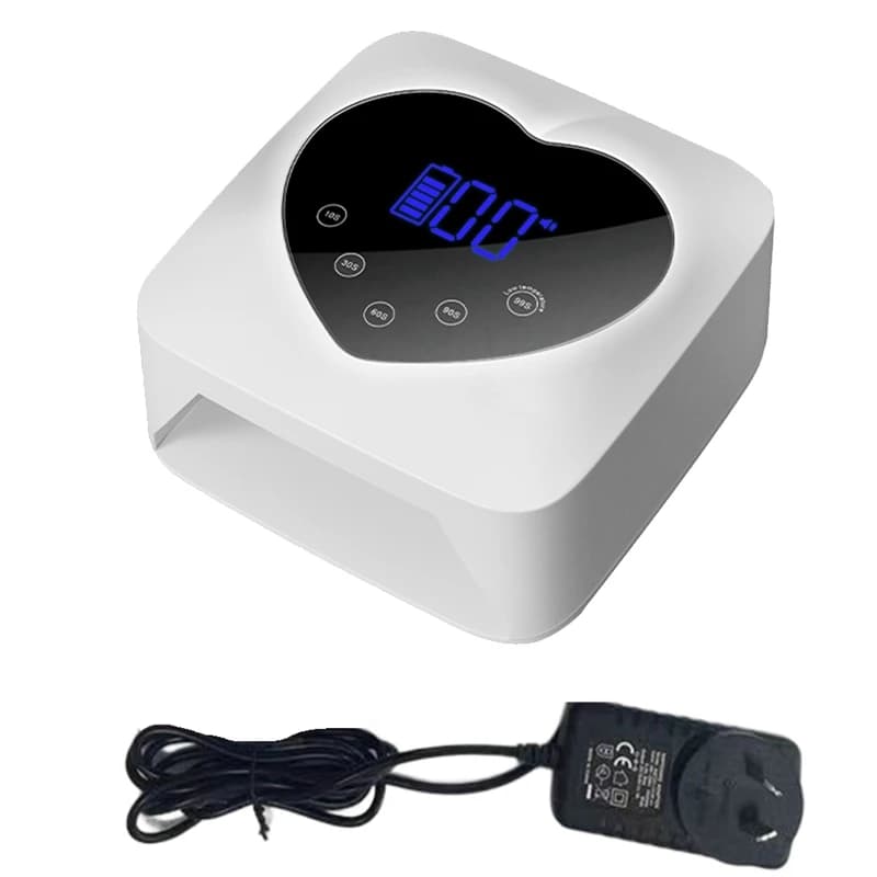 Lampada per Nail Art con Sensore Automatico, Display LCD, Macchina per Fototerapia UV LED, Spina AU