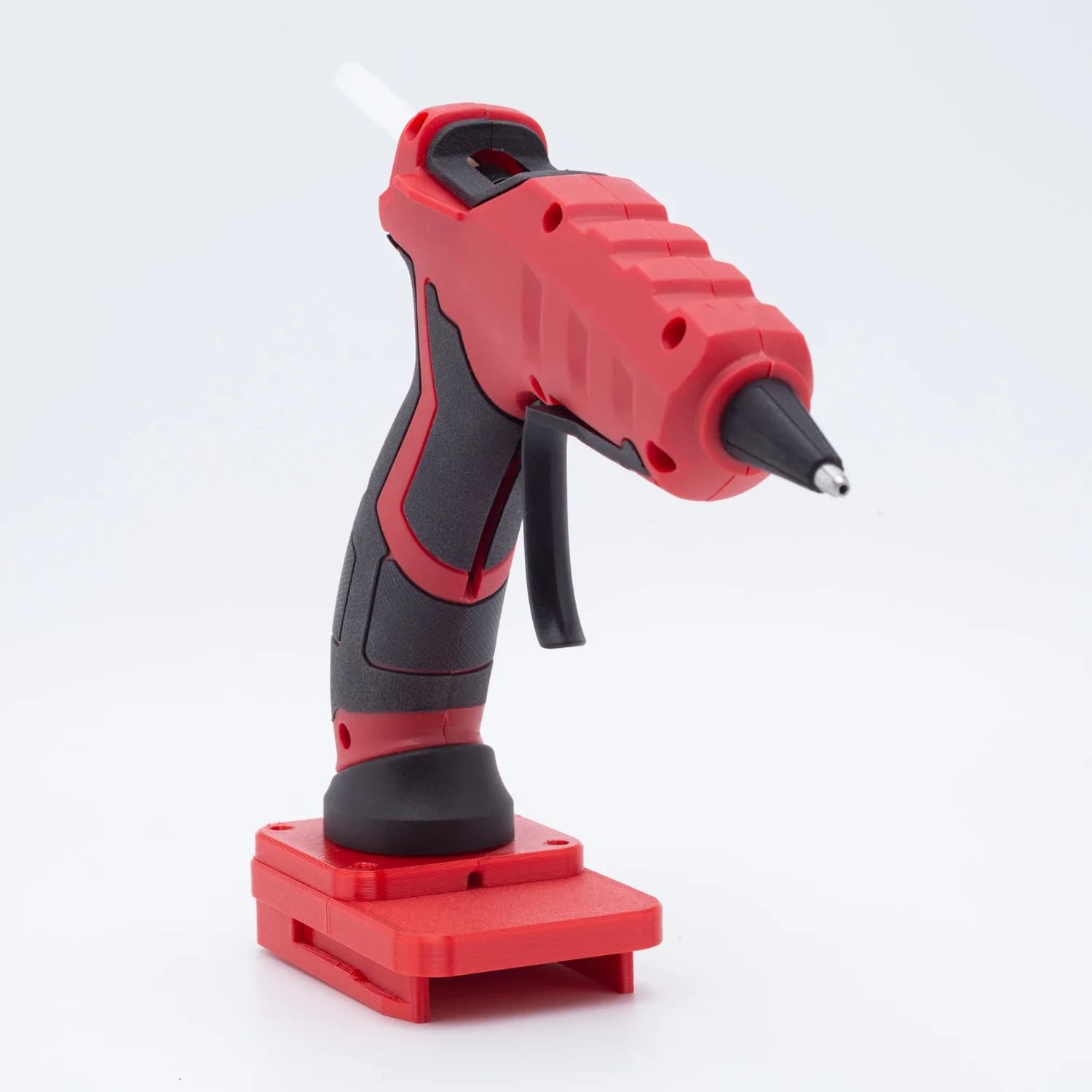 Pistola per colla a caldo 60w 7mm per batteria Worx 6pin 20v Pistola termica a batteria Strumento per movimento centrale con bastoncini Artigianato Strumenti fai da te (senza pastella)