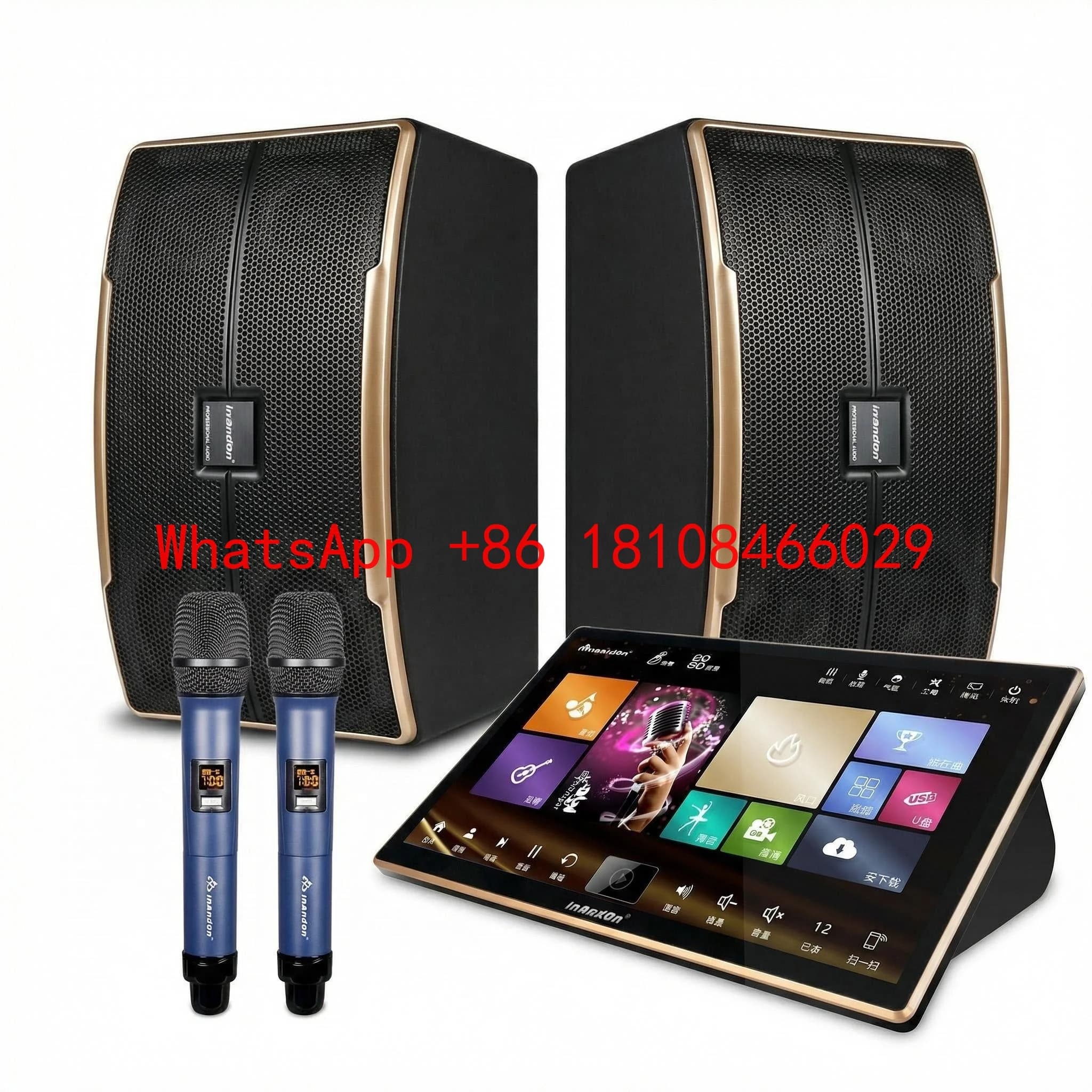 Produttore Fornitore Cina 18.5 Magic Sing Sistema Karaoke Set 2T Sistema di Altoparlanti PA Economico per Giocatori di Karaoke