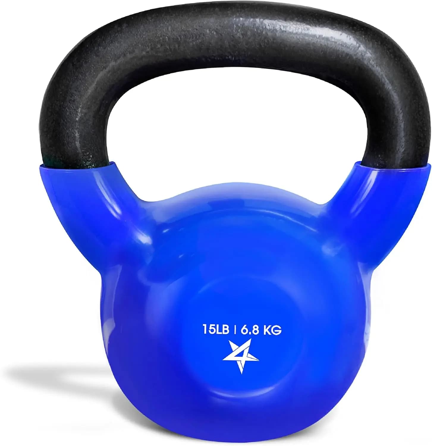 Kettlebell, 5-100 LB in ghisa rivestita in vinile per allenamento di forza, esercizi a casa, fitness, allenamento completo del corpo, flessioni e potenziamento della presa