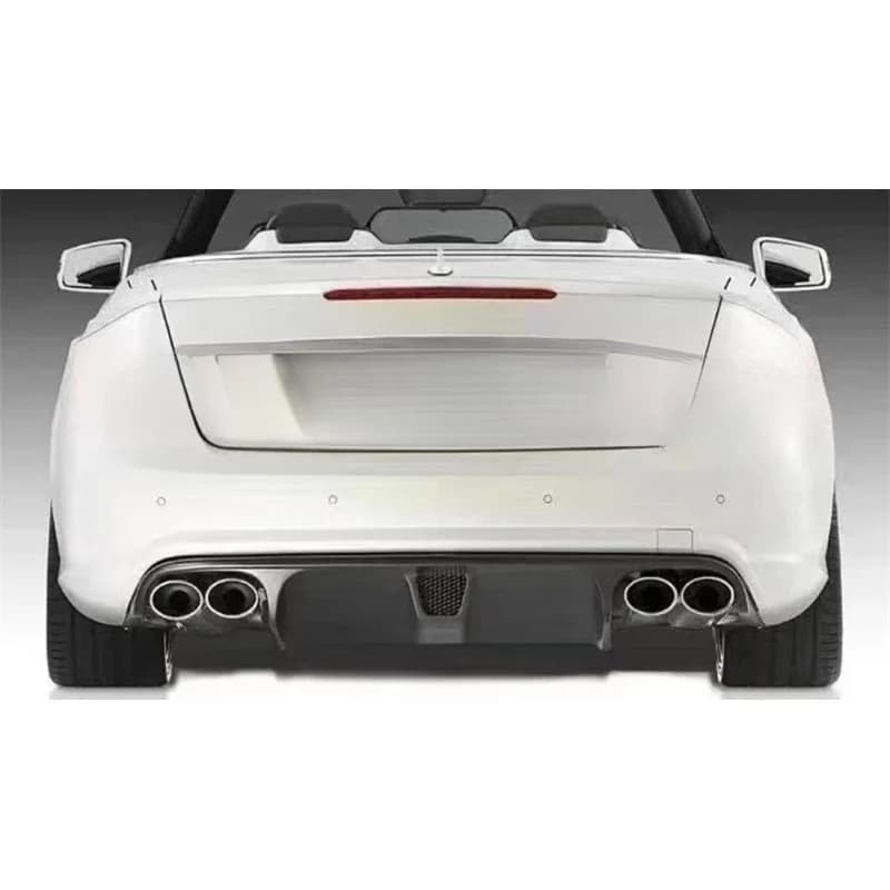 High Quality Real Carbon Fiber Rear Bumper Diffuser Lip For W207 2009-2012