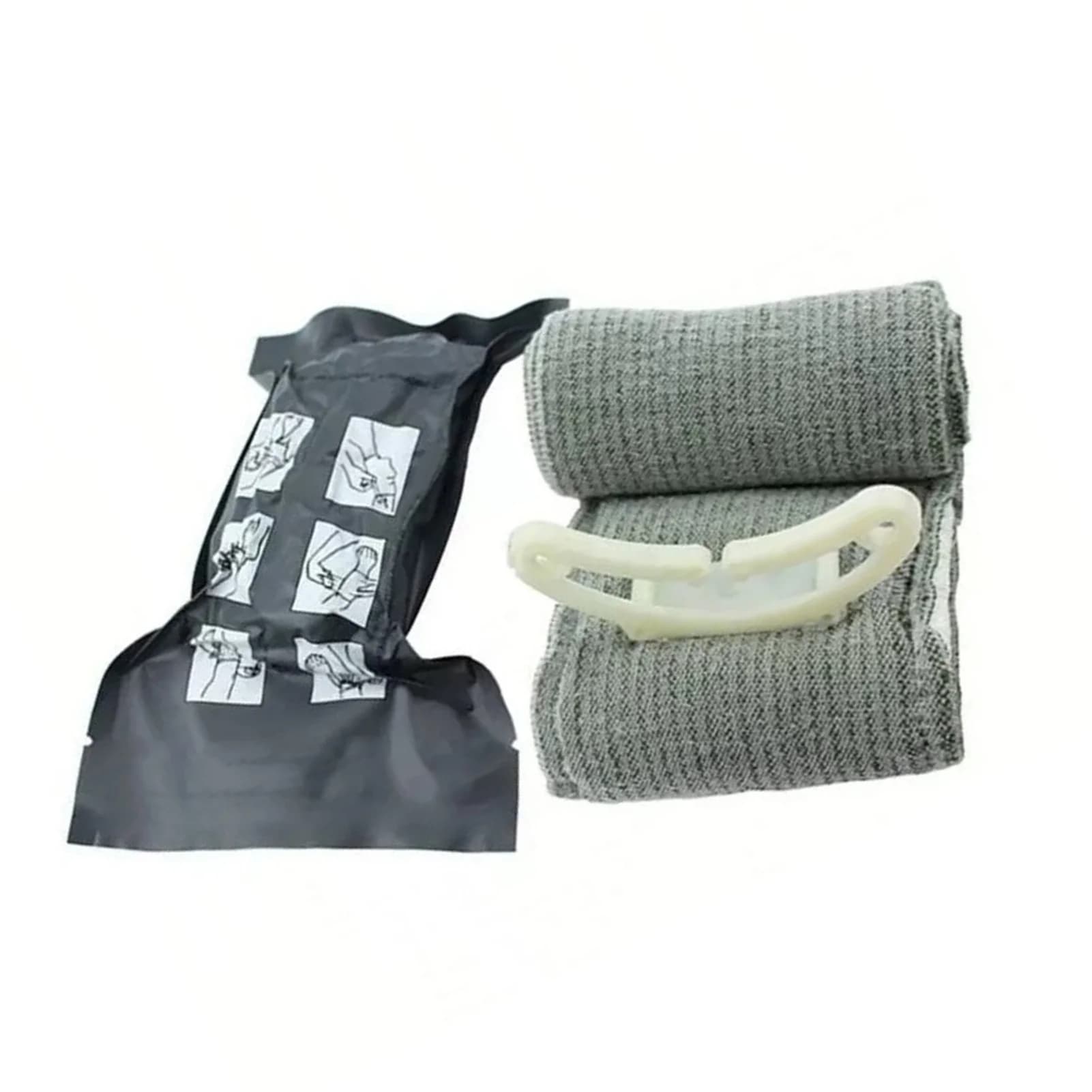 4in Emergency Bandage Israeli Bandage Hemostatic Control Bandage First Aid Compression Kit Flax Color