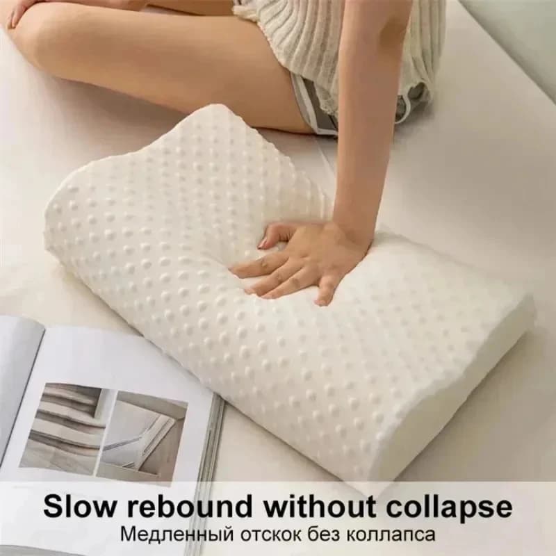 Cuscino Ortopedico in Memory Foam – a Lento Ritorno per Alleviare il Dolore a Collo e Spalle