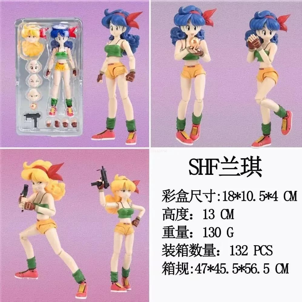 Dragon Ball Cartoon S.H. Figuarts Launch Anime Action Figure da Collezione, Ornamenti, Modellini Decorativi, Giocattolo per Bambini, Regalo di Natale