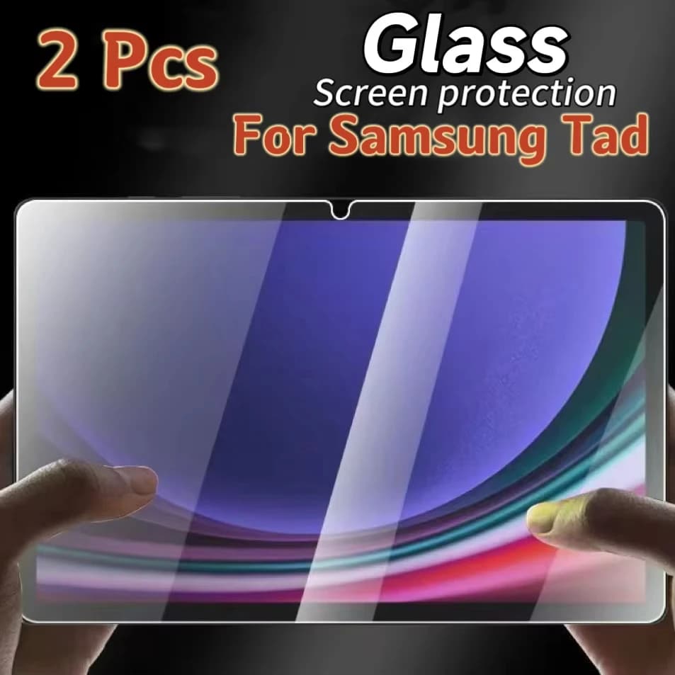 2 pezzi in vetro temperato per Samsung Galaxy Tab A9 Plus A8 Lite 8.0 8.7 10.1 10.5 2019 S10 S9 S8 S7 S6 10.4 11 2022 protezioni schermo