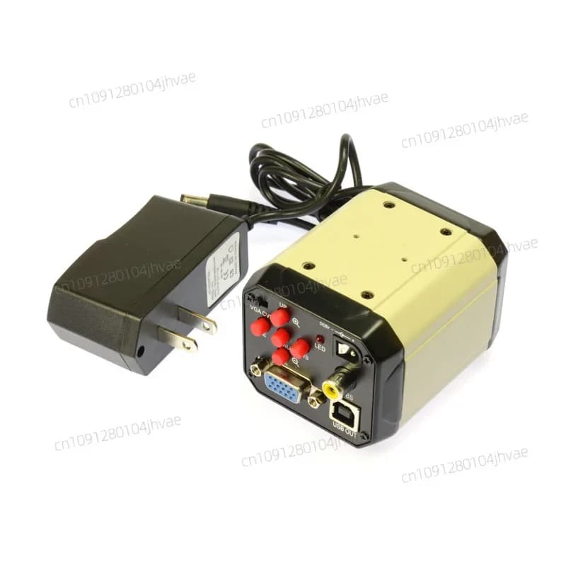 NEWHAYERA 2.0MP VGA USB AV TV Uscita video Microscopio industriale Fotocamera HD 3 in 1 Lente d'ingrandimento industriale digitale per riparazione PCB