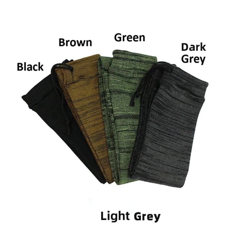 Outdoor Hunting Knitted Gun Socks 54" Protective bag case with polyester fishing rod cover for shooting rifle