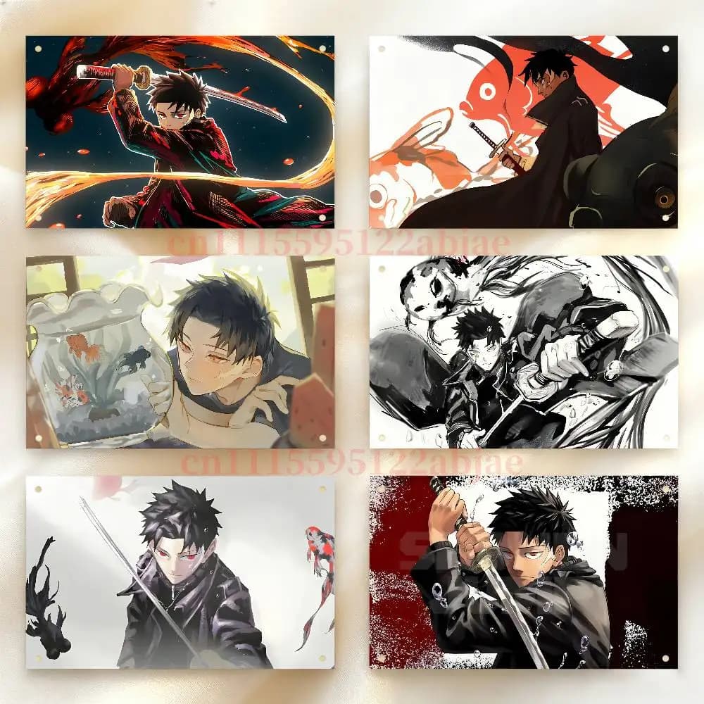K-Kagurabachi C-Chihiro Background Tapestry Poster Flag Home Decoration Room Wall Hanging Cloth Concert Party Banner