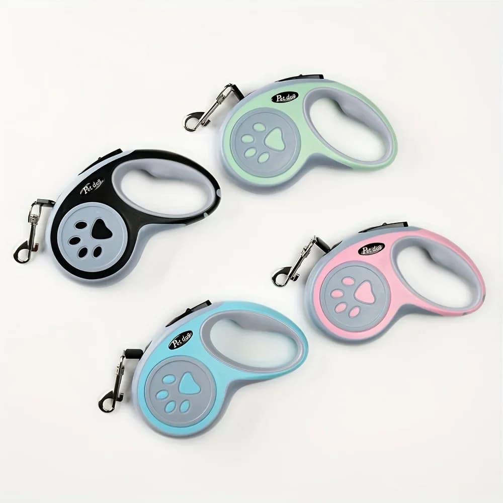 Guinzaglio per animali domestici, guinzaglio telescopico automatico per cani, guinzaglio a forma di osso, corda per passeggiate con il cane