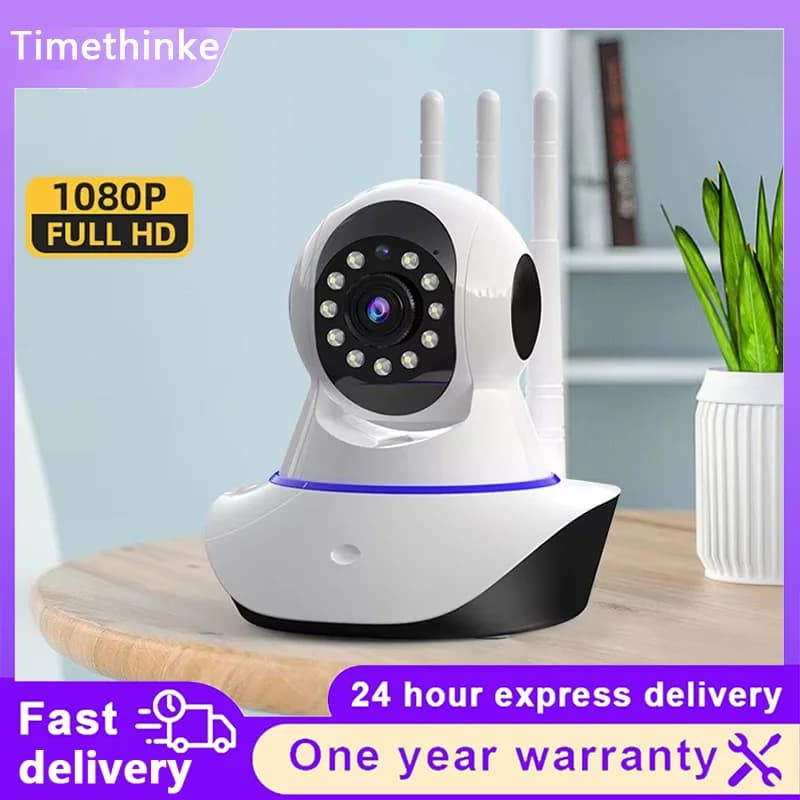 WiFi Baby Monitoring Camera Smart HD Two‑Way Audio Motion Alarm Infrared Night Vision Home Pet Elderly Surveillance Camera