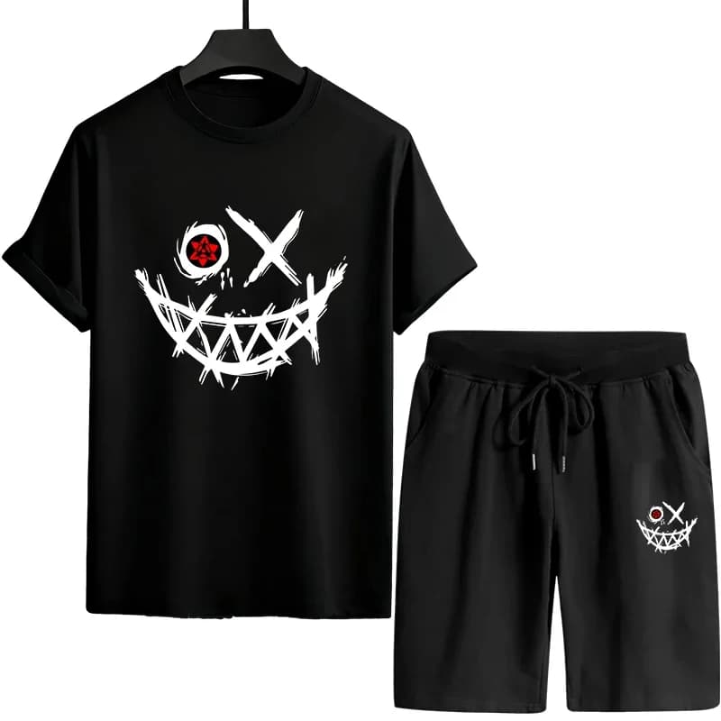 Complete Man 2026 New Arrival: T-shirts and Shorts Tinta Unita, Casual Urban Sport Suit for Spring Summer, Daily Outfit for Fitness and Sport