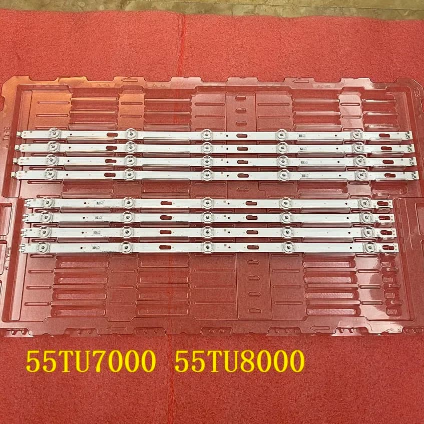 Striscia LED per Samsung UE55TU8072U UE55TU8002K GU55AU7179U UE55TU6905K UE55TU6905 UE55TU7040K UE55TU7192U UE55AU7172U