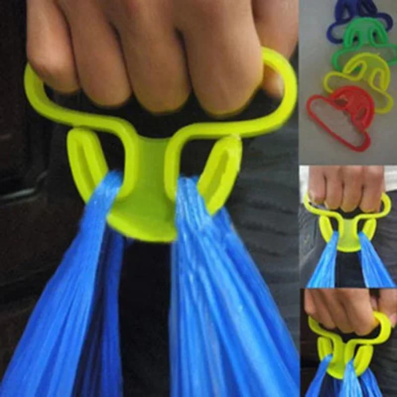 Gancio da 15KG portatile per il trasporto di alimenti dispositivo per verdure borsa per la spesa per il risparmio di manodopera maniglia per il trasporto impugnatura comoda per proteggere lo strumento manuale