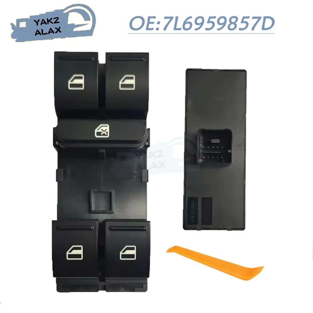 7L6959857D per Volkswagen Touareg 2004-2010 Interruttore di Controllo Finestrini Elettrici Accessori Auto