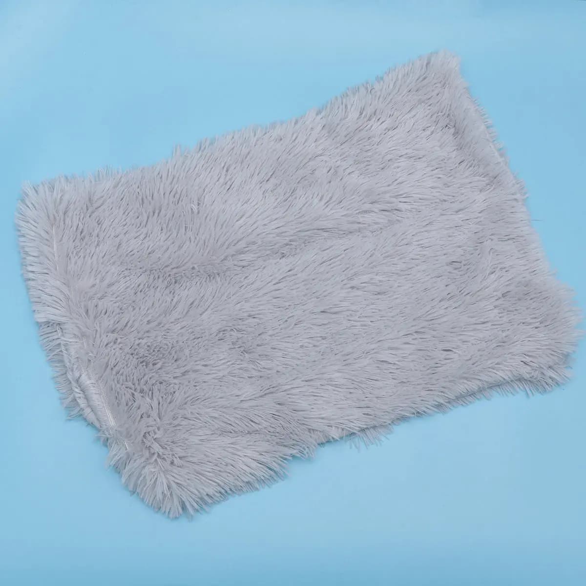 Coperta in pile a pelo lungo per animali domestici, 1 pezzo, calda, morbida e accogliente, tappetino per letto invernale e autunnale, design leggero e confortevole