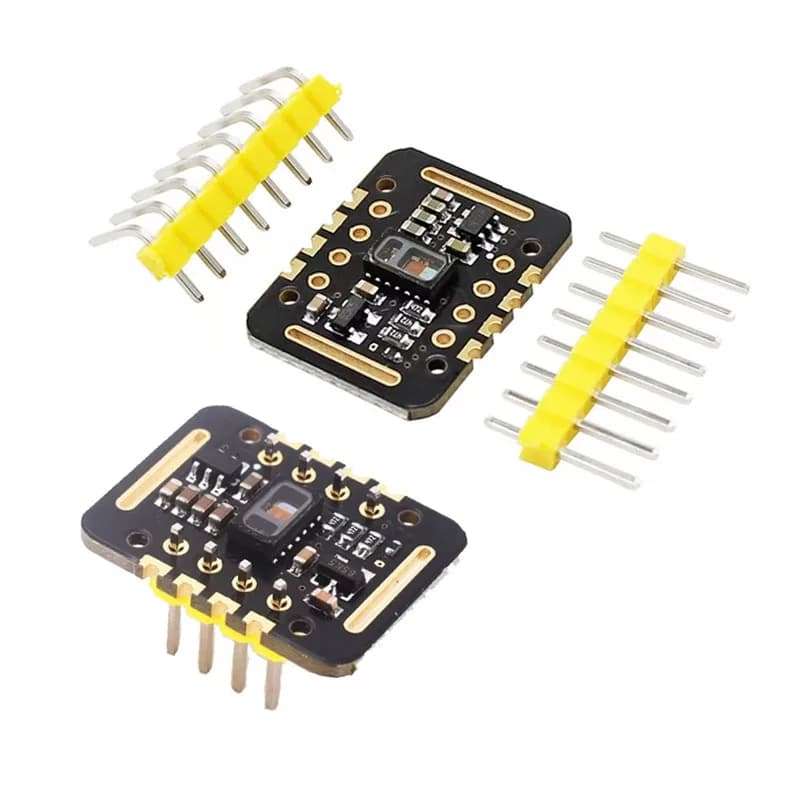 Modulo Sensore SpO2 e Ossimetro PPG I2C MAX30102 Nero per Tracker di Salute Indossabili