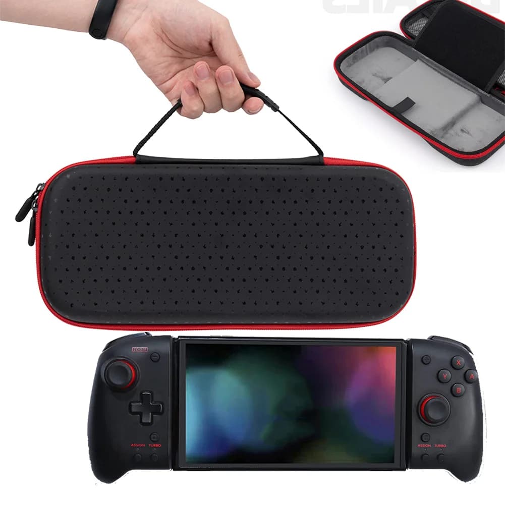 Custodia per Nintendo Switch Hori Split Pad Pro Controller custodia rigida custodia per Gamepad con slot per schede di gioco