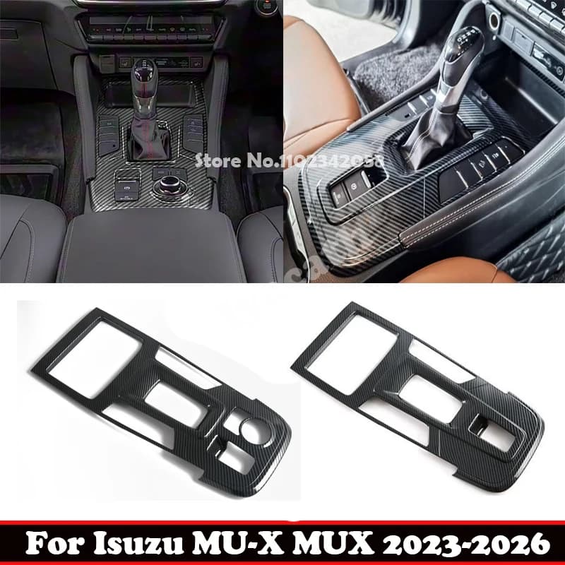 Per Isuzu MU-X 2023 2024 2025 2026 Accessori Interni Copertura del Pannello del Cambio del Controllo Centrale per Trazione a Due/Quattro Ruote