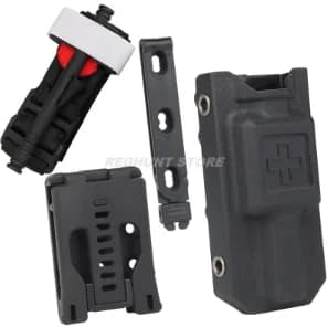 Tactical Tourniquet Box Medical Hemostasis Strap Outdoor Sports Emergency Survival Kit Molle Tourniquet Pouch Fast Hemostasis