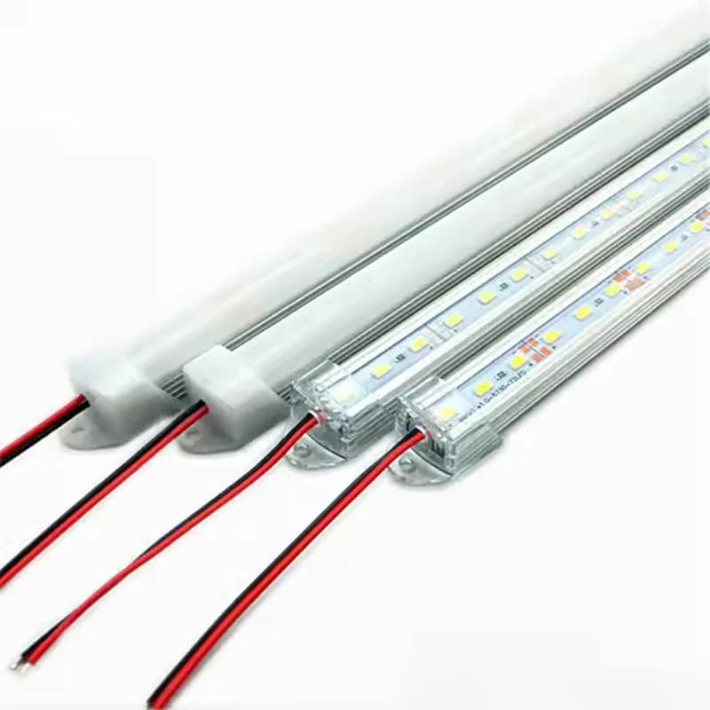 1pc 12v 24v Led Striscia Dura Led Barra Rigida Tubo Led 10cm 14cm 18cm 22cm 27cm 5w 7w 3000k 4000k 6000k Rosso Verde Blu Armadio Negozio